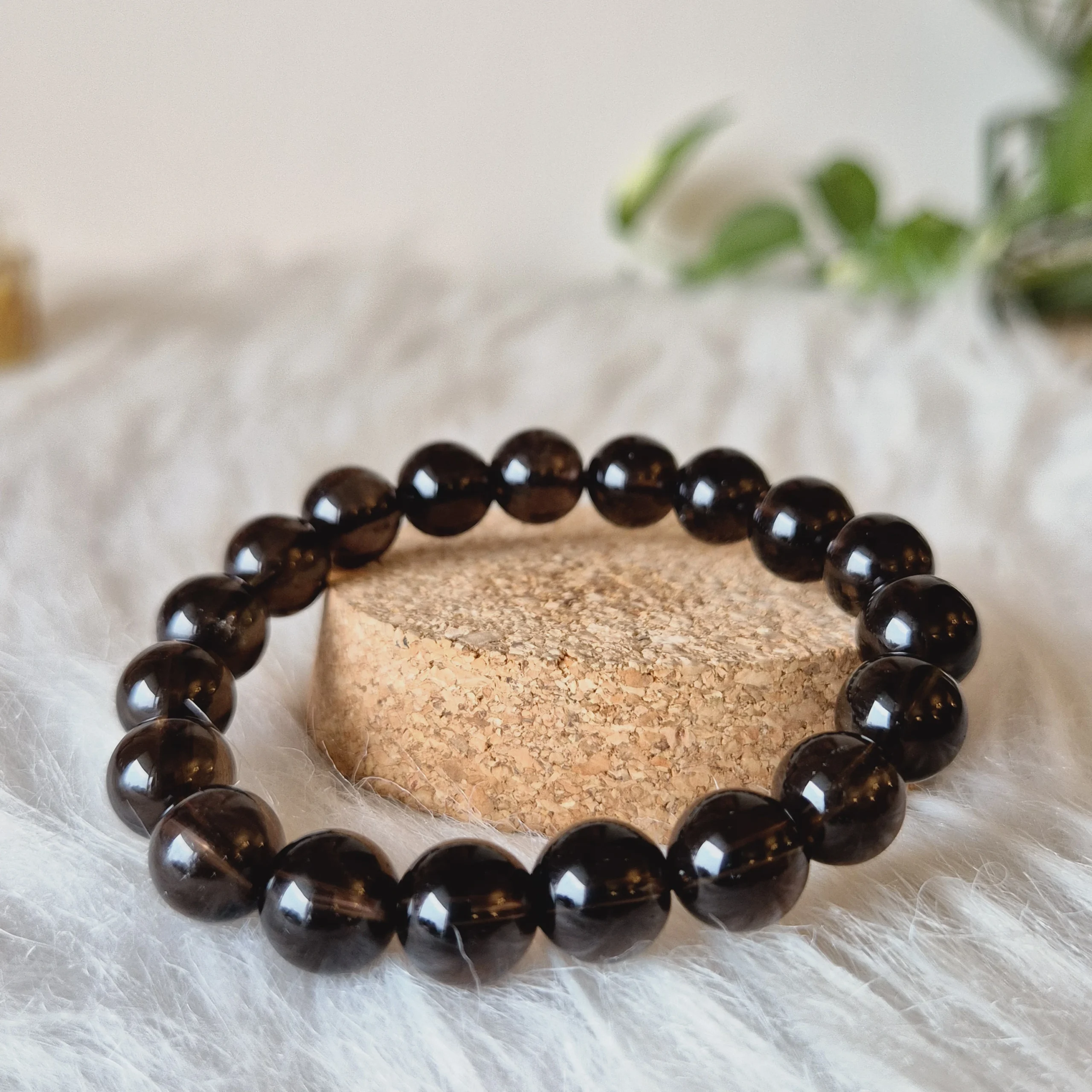 Inner Wisdom Light 21 Smoky Quartz Bracelet