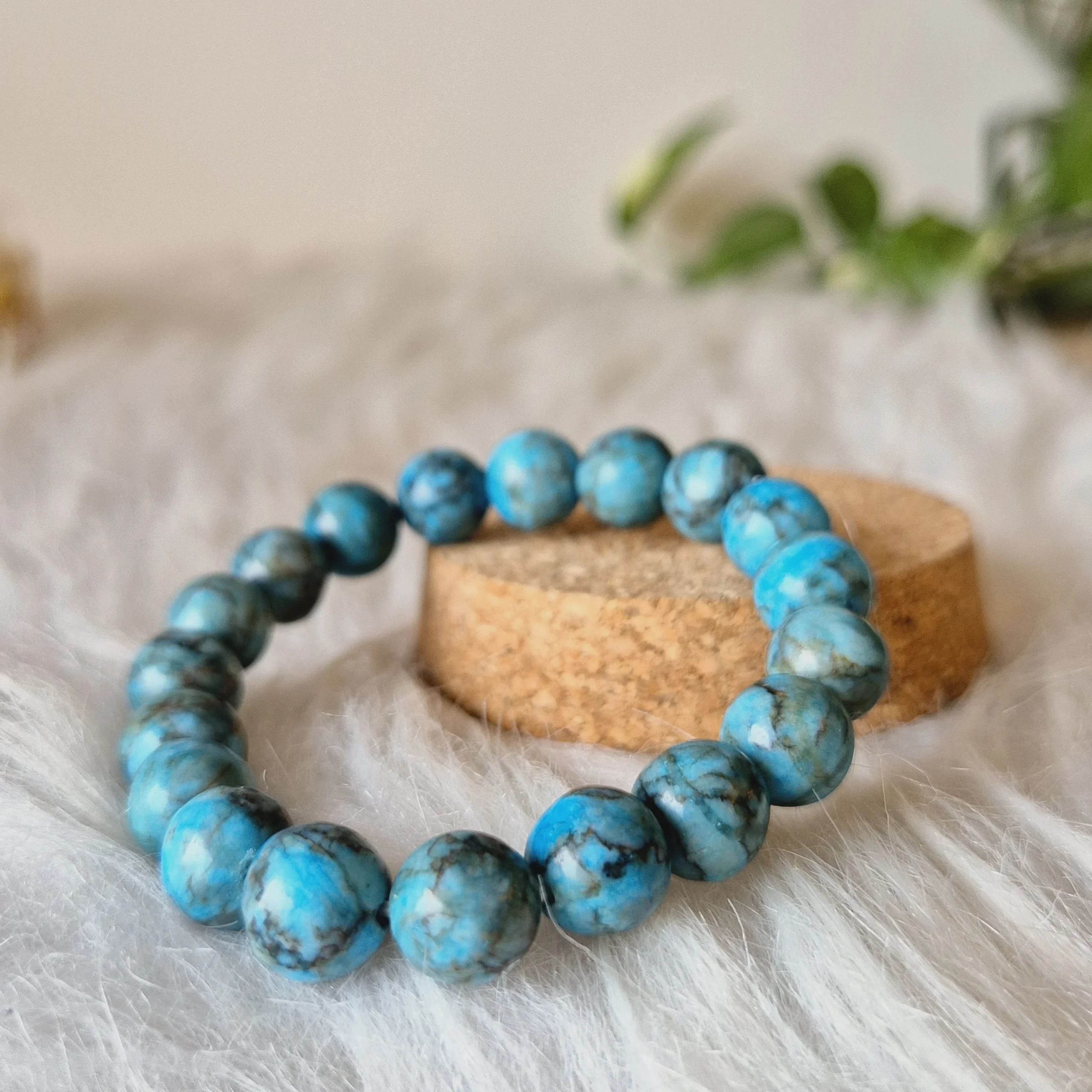 Inner Wisdom Light 22 Turquoise Bracelet