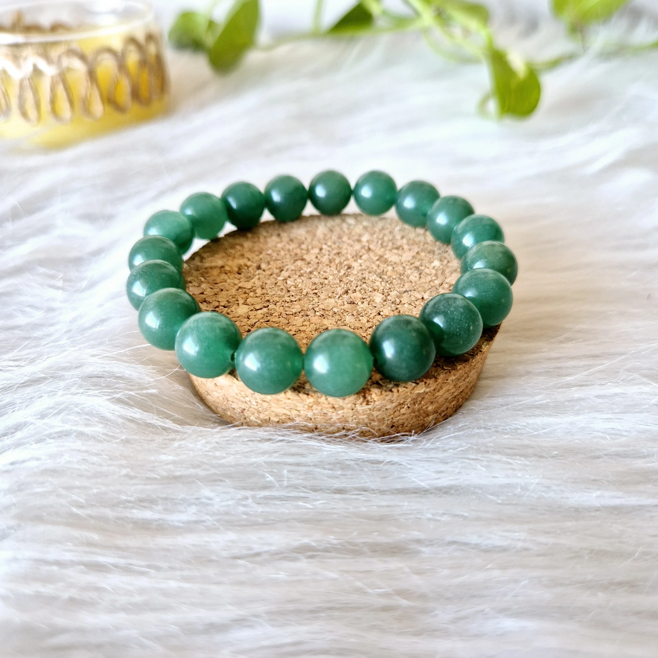 Green Aventurine Bracelet 2 Green Aventurine Bracelet - Image 2