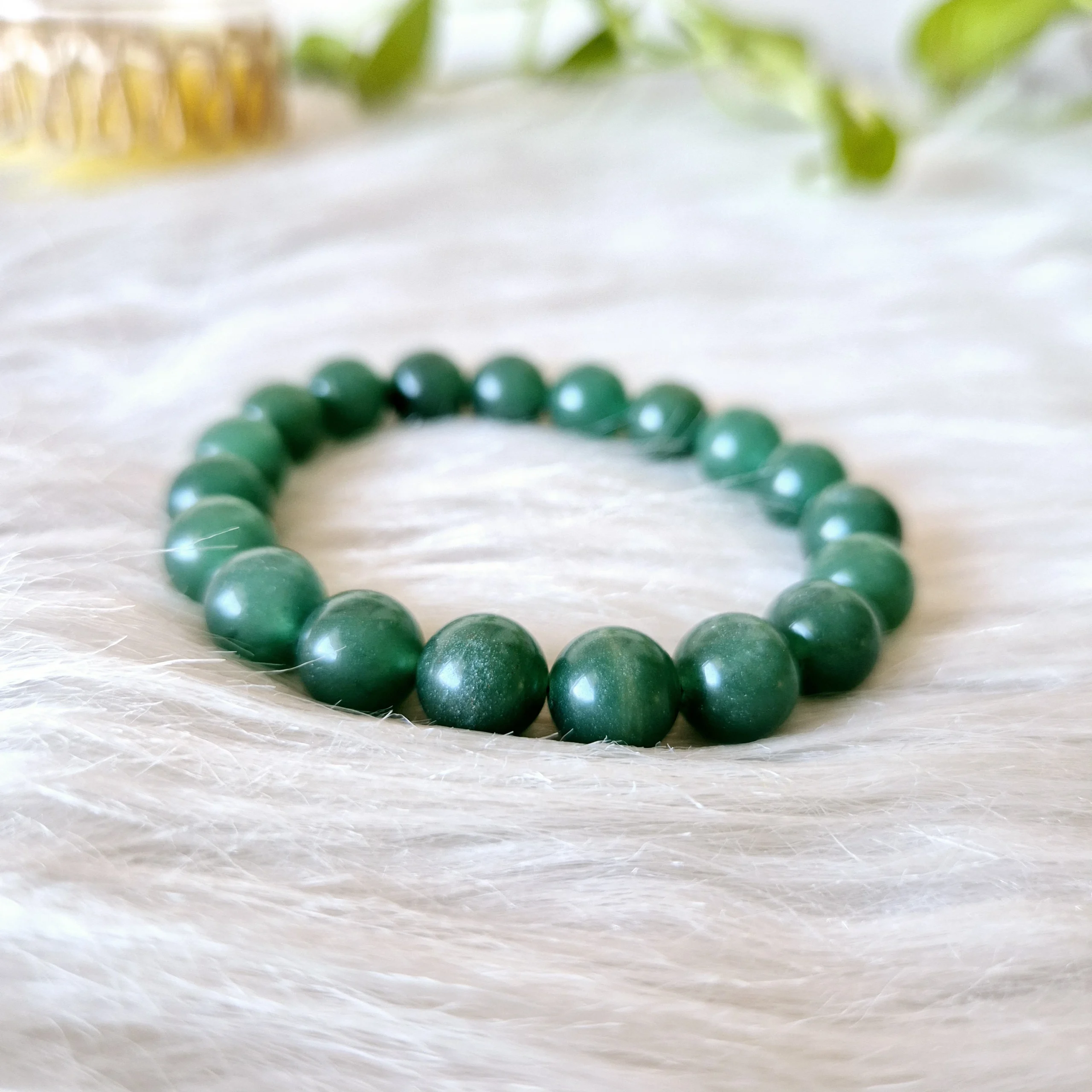 Green Aventurine Bracelet 3 Green Aventurine Bracelet - Image 3