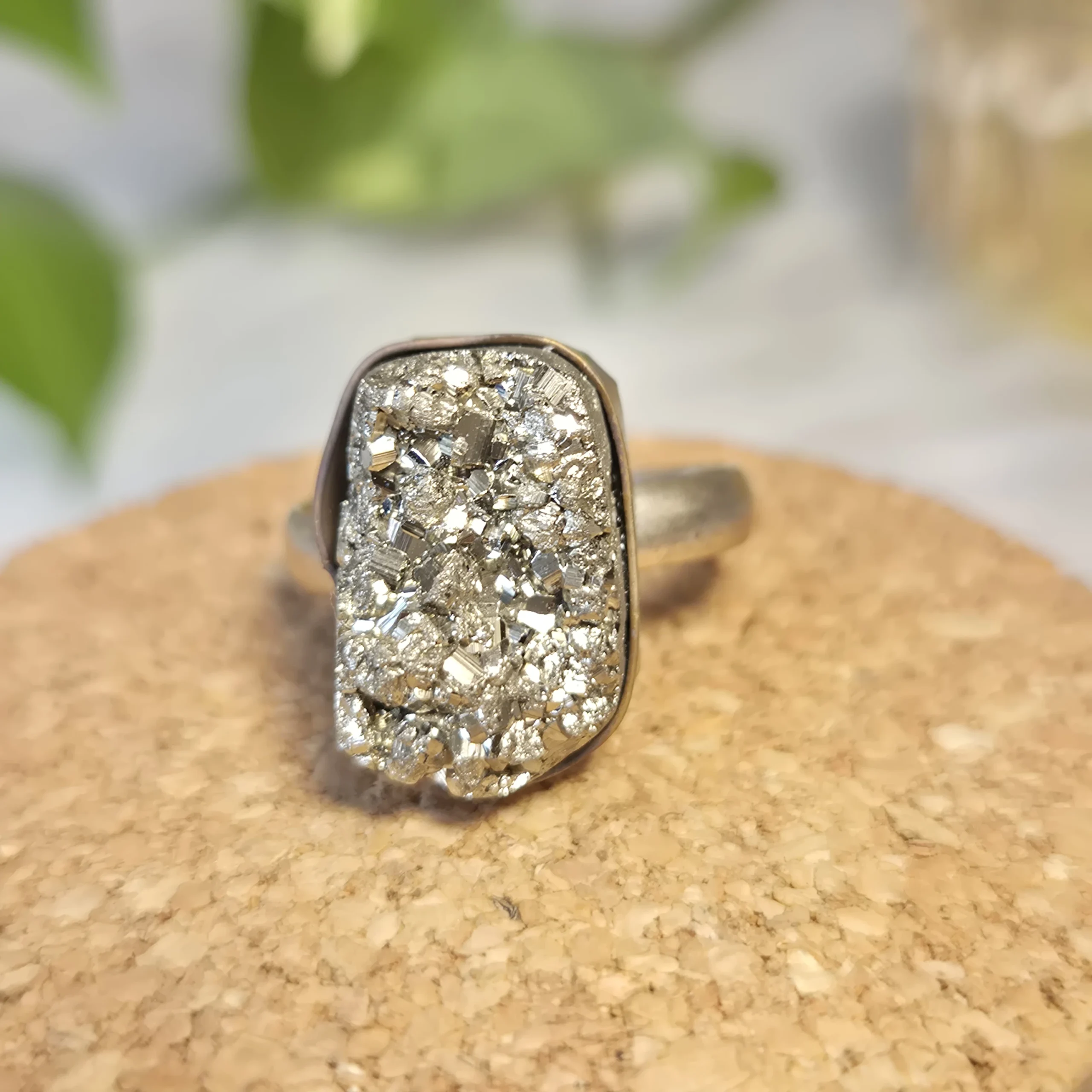 Inner Wisdom Light 51 Light Coded Iron Pyrite Rings